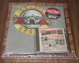 Guns N Roses Japan Cd Box Set Lies T - Shirt Ultra Rare 1988 Axl