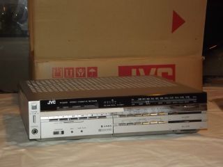 JVC R - E600 Stereo Receiver & Cassette Tape Deck Made In Japan N.  O.  S X - Rare 3