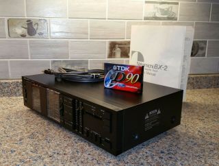 Box Nakamichi Bx - 2 Dolby B&c Cassette Deck Fully Serviced Rare