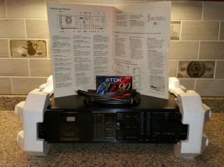 BOX Nakamichi BX - 2 Dolby B&C Cassette Deck Fully Serviced RARE 3
