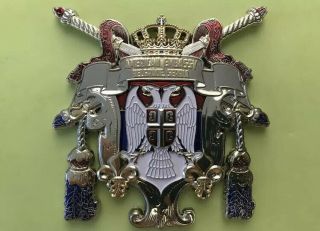 Marine Security Guard Det.  Challenge Coin “msg” Us Embassy Belgrade Serbia Rare