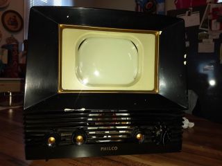 1950 Philco 50 - T701 Bakelite Television TV - Needs Restored RaRe Read Descrip. 2