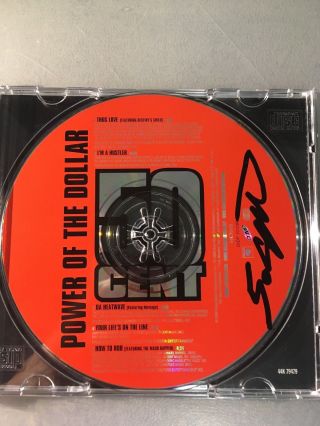 50 Cent Power Of The Dollar Autograph By 50 Cent Very Very Rare