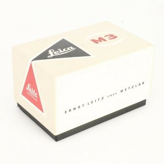 :[RARE] Leica M3 Light Green Camera Box w/ Fold Out Presentation 2