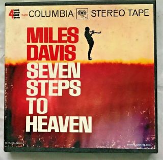 Mega Rare 7 - 1/2ips Miles Davis Seven Steps To Heaven Reel Tape Guaranteed