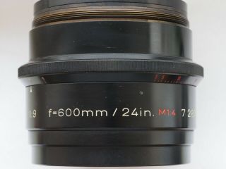 Rodenstock Klimsch APO - RONAR 9/600mm.  /24in old rare lens 2