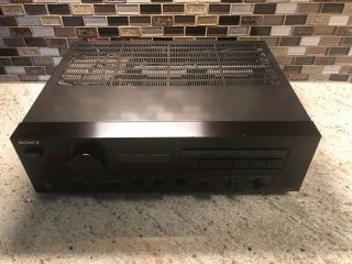 Sony Ta - F555es Audio Current Transfer Rare Es Integrated Amplifier In Good Cond.