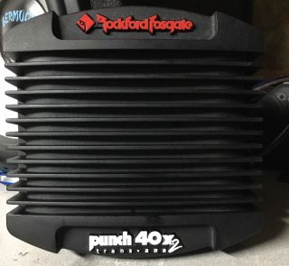 Refurb Old School Rockford Fosgate Punch 40x2 2 Channel Amplifier,  Rare,  Usa
