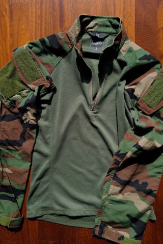 Beyond Clothing Woodland Combat Shirt (marsoc Crye Devgru Eagle Pcu) Ultra Rare