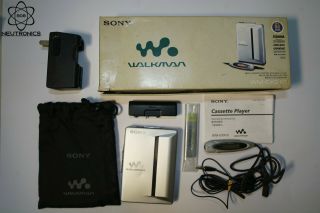 Extremely Rare Complete Set Sony Walkman Wm - Ex910
