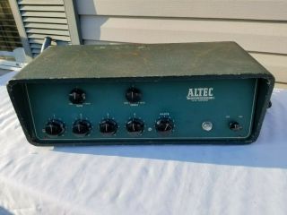 Rare Altec Lansing 342a Mixing Amplifier