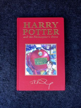 Rare Harry Potter And Philosopher’s Stone Uk Deluxe First Edition 3rd Print