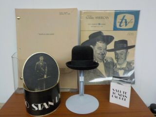 Wow Salute To Stan Laurel Tv Special Hosted By Dick Vandyke 5 Items Rare Hardy