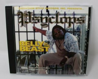 Psyclops Belly Of The Beast Very Rare Hip Hop Album Cd Feat G - Metric & More
