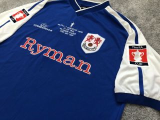 Millwall Shirt - Fa Cup Final 2004 - Jersey/kit - Rare