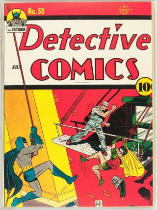 Detective Comics 53 1941 Bob Kane Dc Golden Age Rare Batman Robin Complete