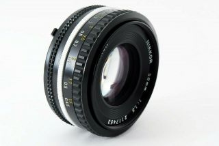 Rare Nikon Ai - s Nikkor 50mm f/1.  8 Pancake Prime MF Lens 3