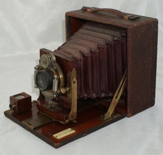 Reichenbach,  Morey & Will Co.  4x5 Alta D Rare Late 1800 ' s Folding Camera 2