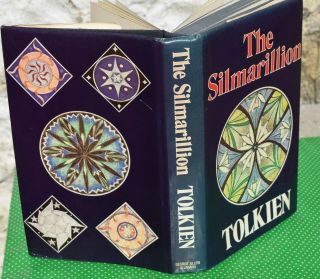 Rare The Silmarillion 1st Edition First Print Hardback J R R Tolkien,  Map @1977