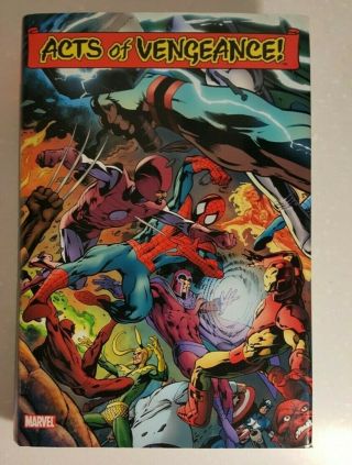 Marvel Acts Of Vengeance Omnibus Hc Rare Out Of Print Alan Davis Cover