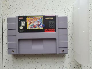 Rare Mega Man X3 No Box Snes (nes,  1997)