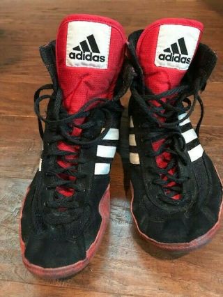 Rare Brand 07/03 Adidas Combat Speed Wrestling Shoes Size 8.  5