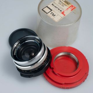Carl Zeiss 35mm f/3.  4 Skoparex M42 Screwmount TM42 Rare w/ Case 2