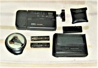 Aiwa Hs - F505 Ultra Highend Reverse Walkman Rare Made In Japan P/u Or Ship