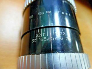 Rare Lens FRANCE Objectif P.  Angénieux Paris - F.  180 1:4.  5 Type P21 N°448974 2