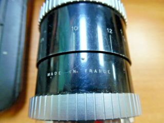 Rare Lens FRANCE Objectif P.  Angénieux Paris - F.  180 1:4.  5 Type P21 N°448974 3