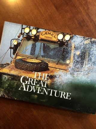 Rare The Great Adventure,  Camel Trophy,  Land Rover Off - Road Racing,  1993 Book